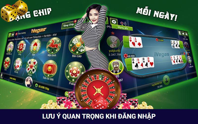 Điều cần lưu ý khi truy cập hệ thống và đăng nhập