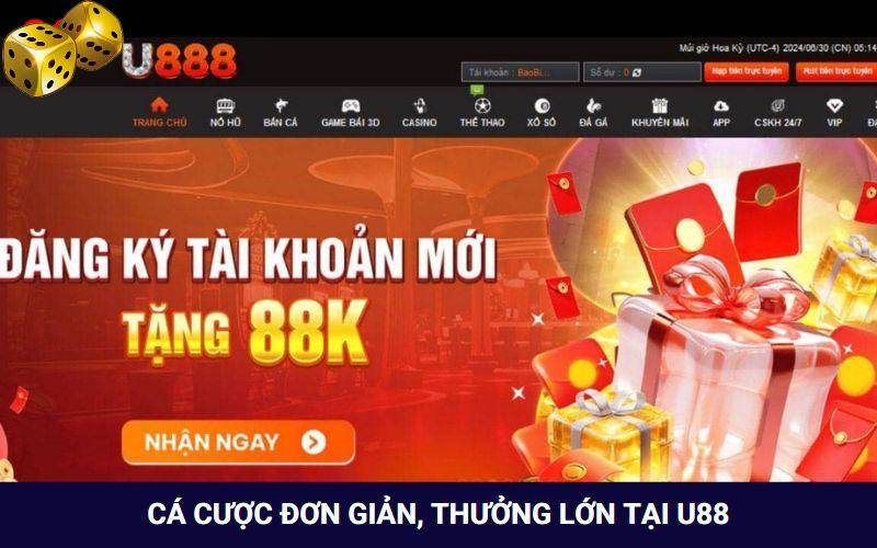 Xanh chín thoải mái với nền tảng U88